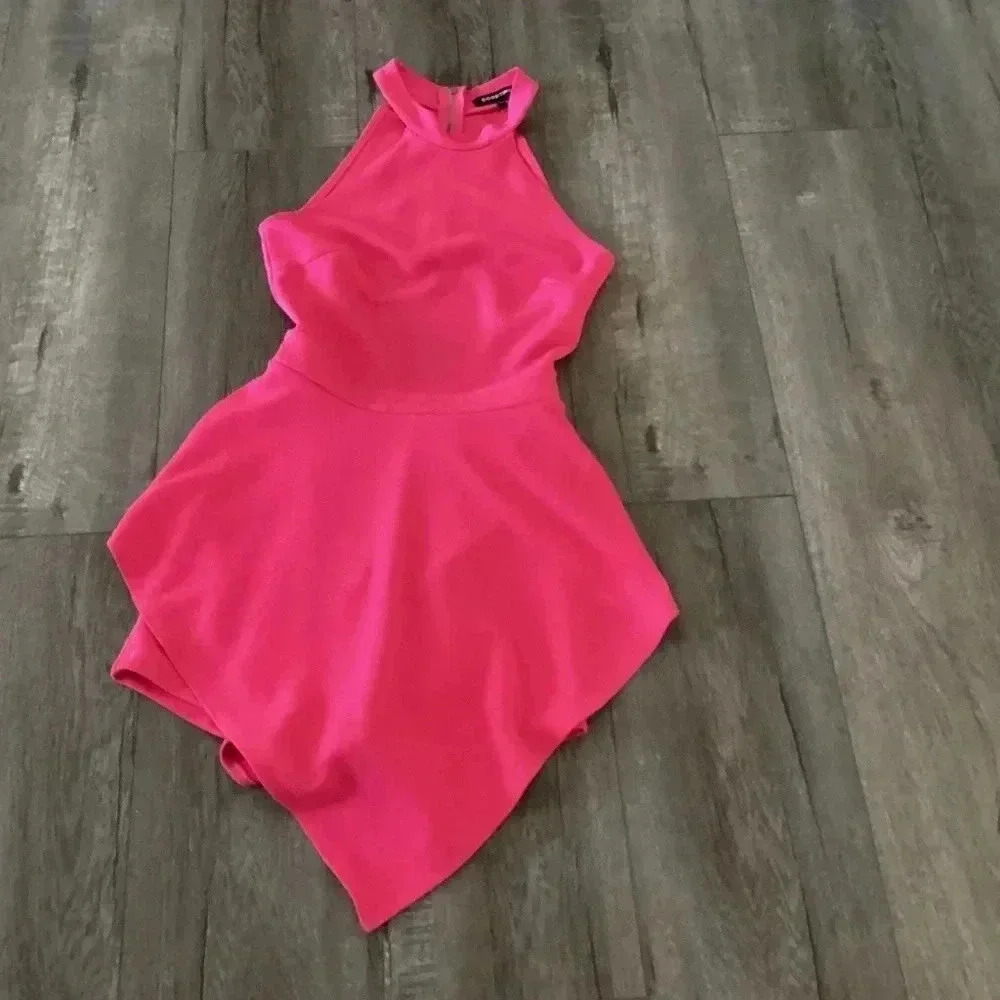 Good time Romper, Size Small, Color Pink